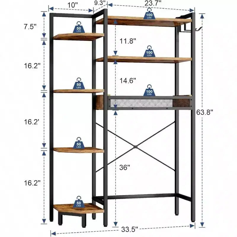 Étagère de rangement robuste