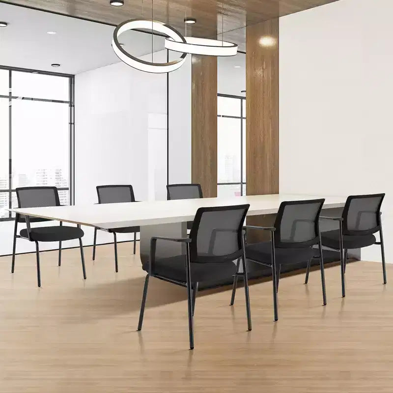 Chaise de bureau avec support lombaire et pieds en métal, chaise de gamer
