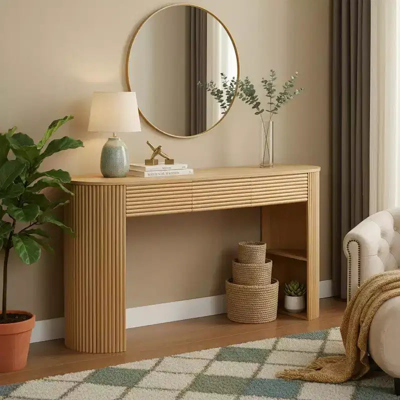 Bureau de console intégré