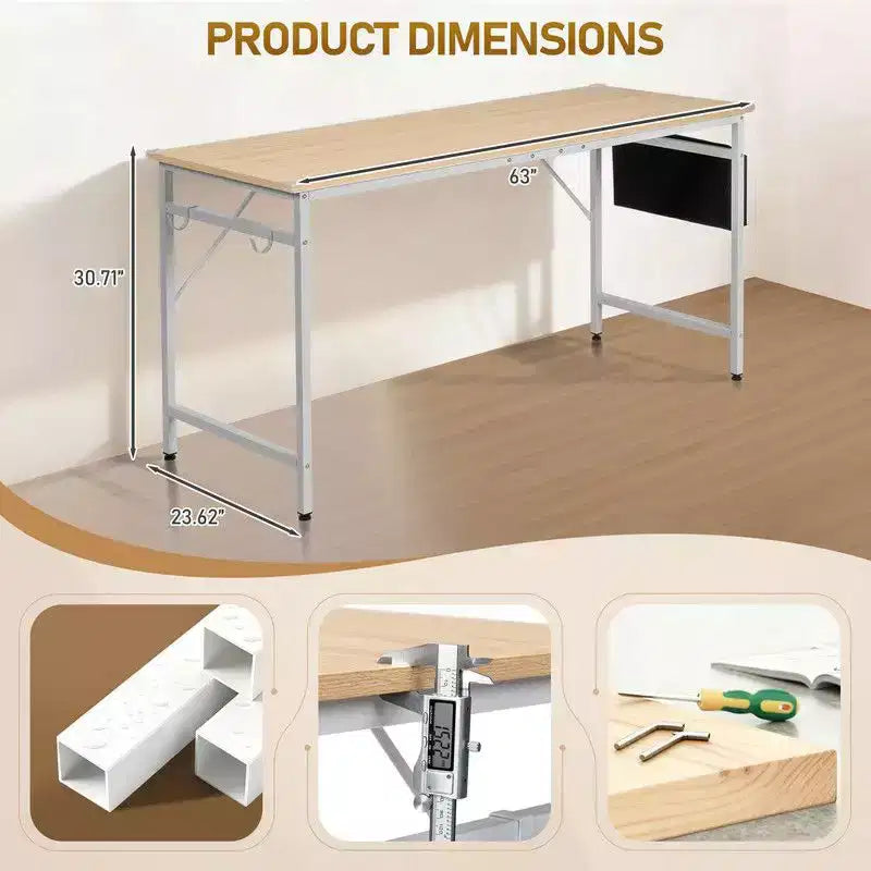Bureau informatique à domicile, bureau d'étude, avec espace de rangement
