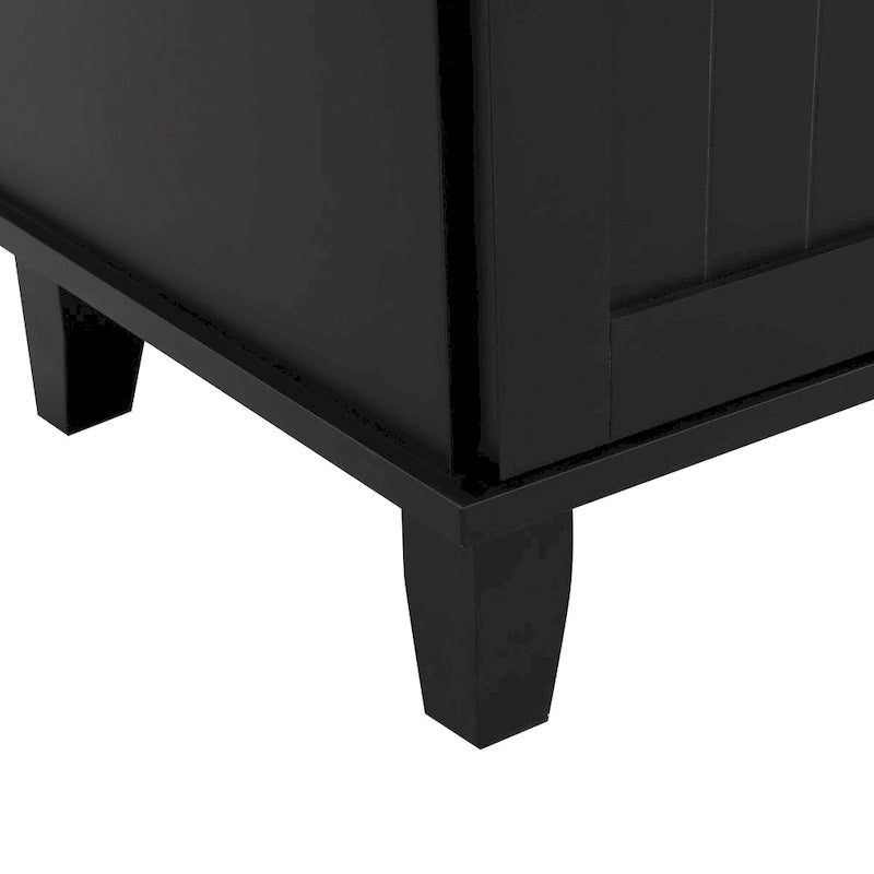 Ensemble îlot de cuisine avec table pliante et deux chaises