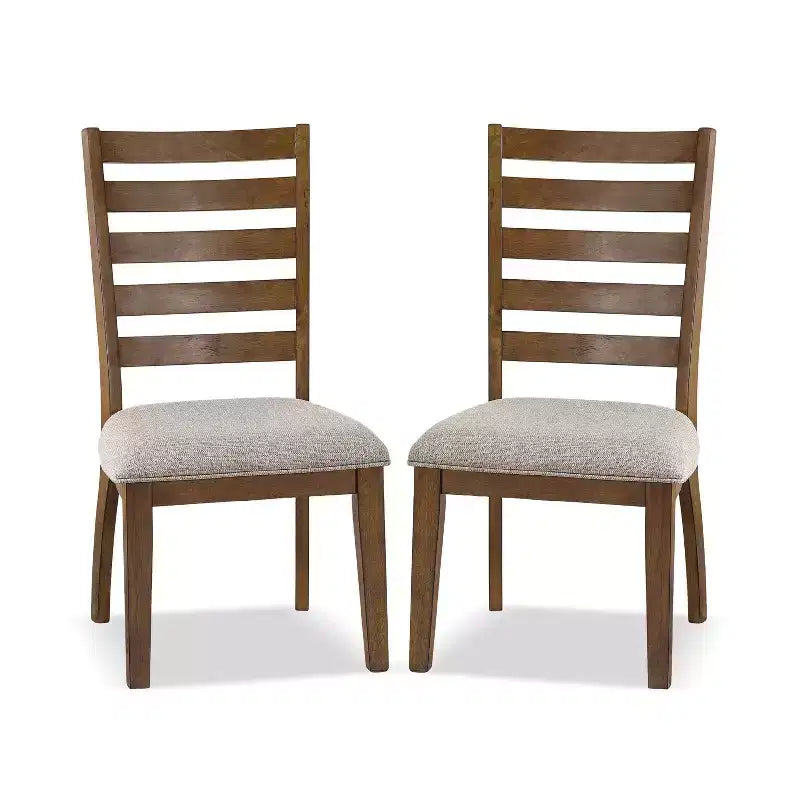 Chaises de salle à manger capitonnées de style intérieur/extérieur