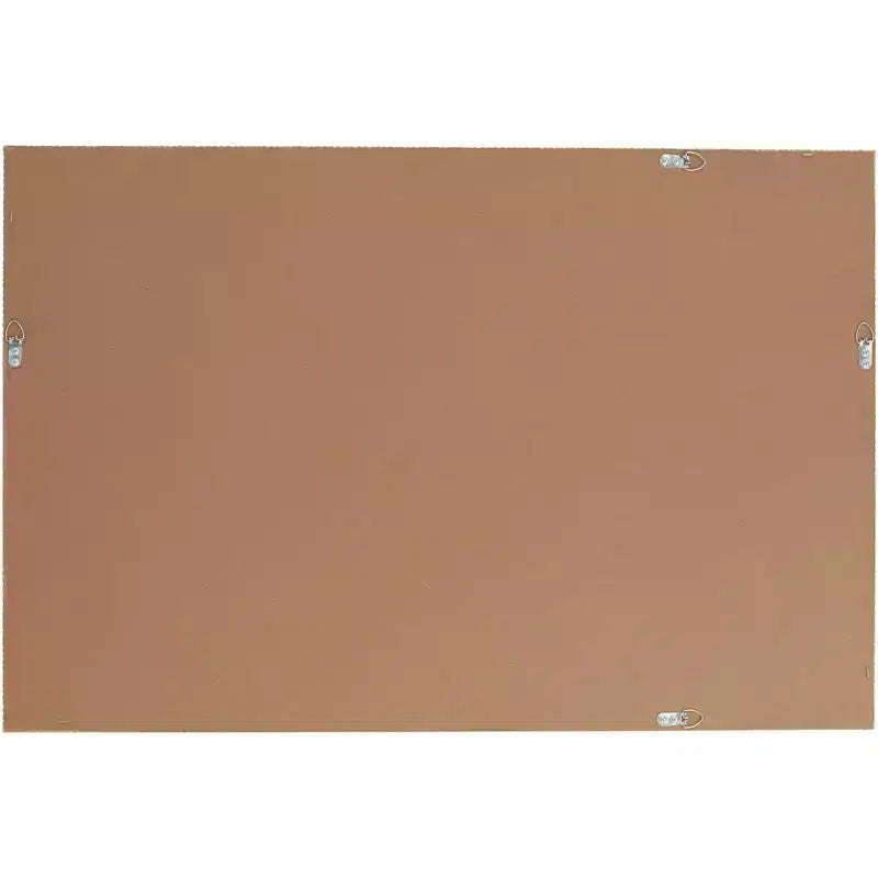 Miroir mural rectangulaire mat naturel