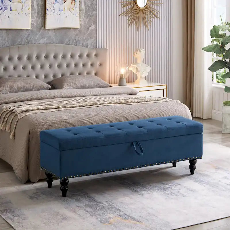 Banc de lit Ottoman avec rangement