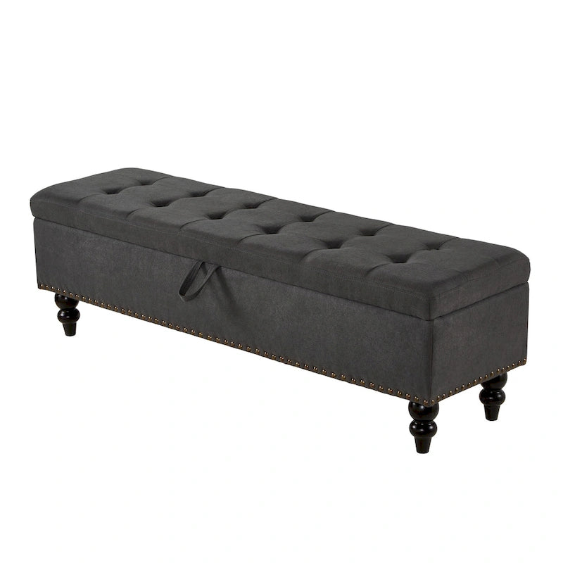 Banc de lit Ottoman avec rangement