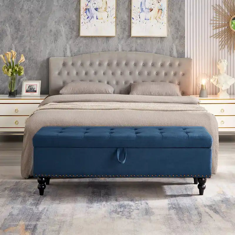 Banc de lit Ottoman avec rangement
