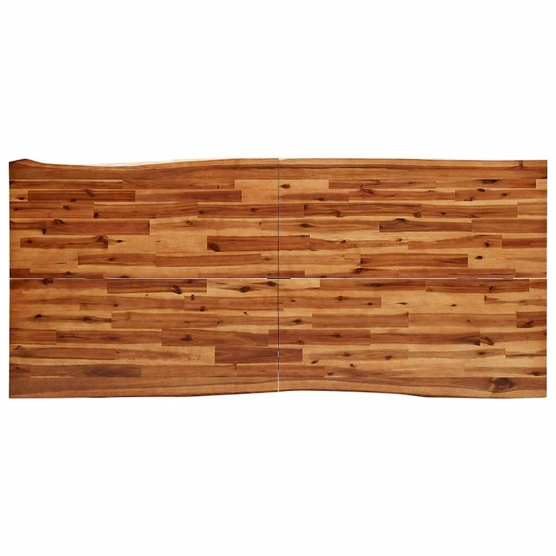 Table de salle à manger en bois d'acacia massif