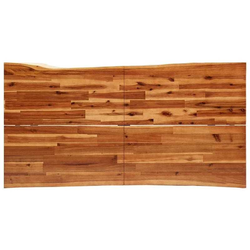 Table de salle à manger en bois d'acacia massif